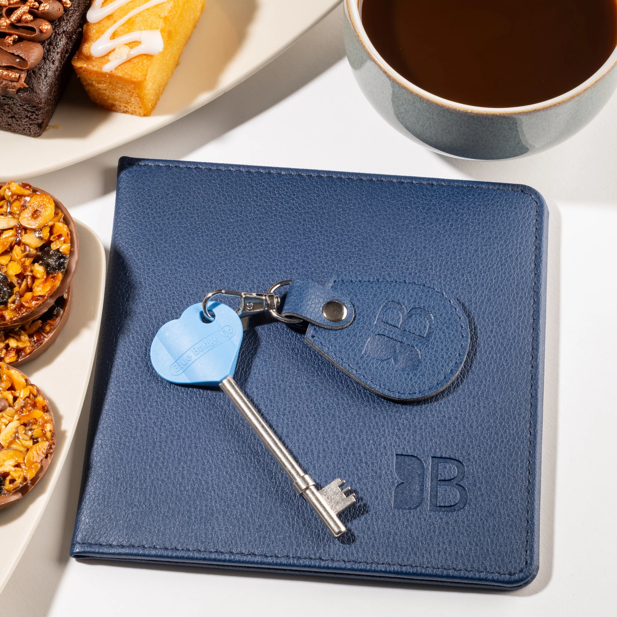 Eco-Friendly Blue Badge Permit Wallet & RADAR Key Bundle - Navy Made from Recycled Bottles - Image 5