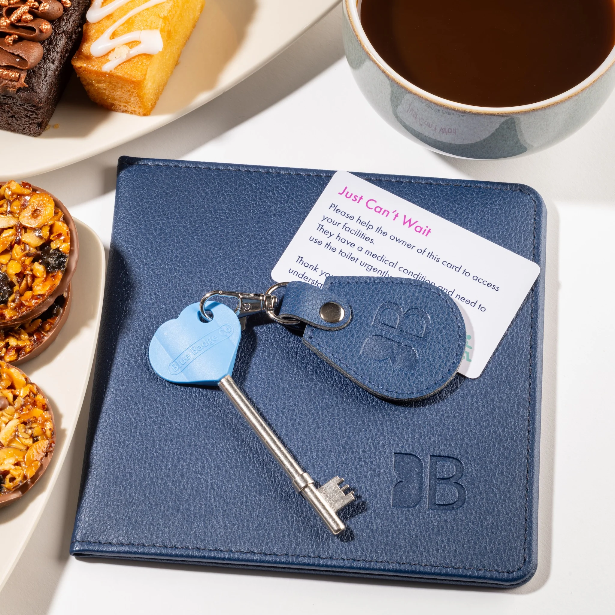 Eco-Friendly Blue Badge Permit Wallet & RADAR Key Bundle - Navy Made from Recycled Bottles - Image 7