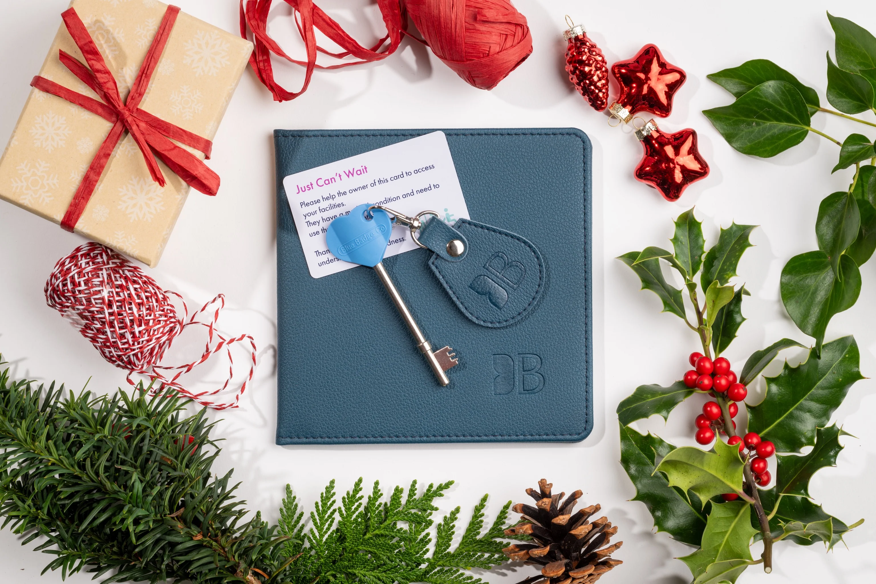 Eco-Friendly Blue Badge Permit Wallet & RADAR Key Bundle - Peacock Made from Recycled Bottles - Image 10