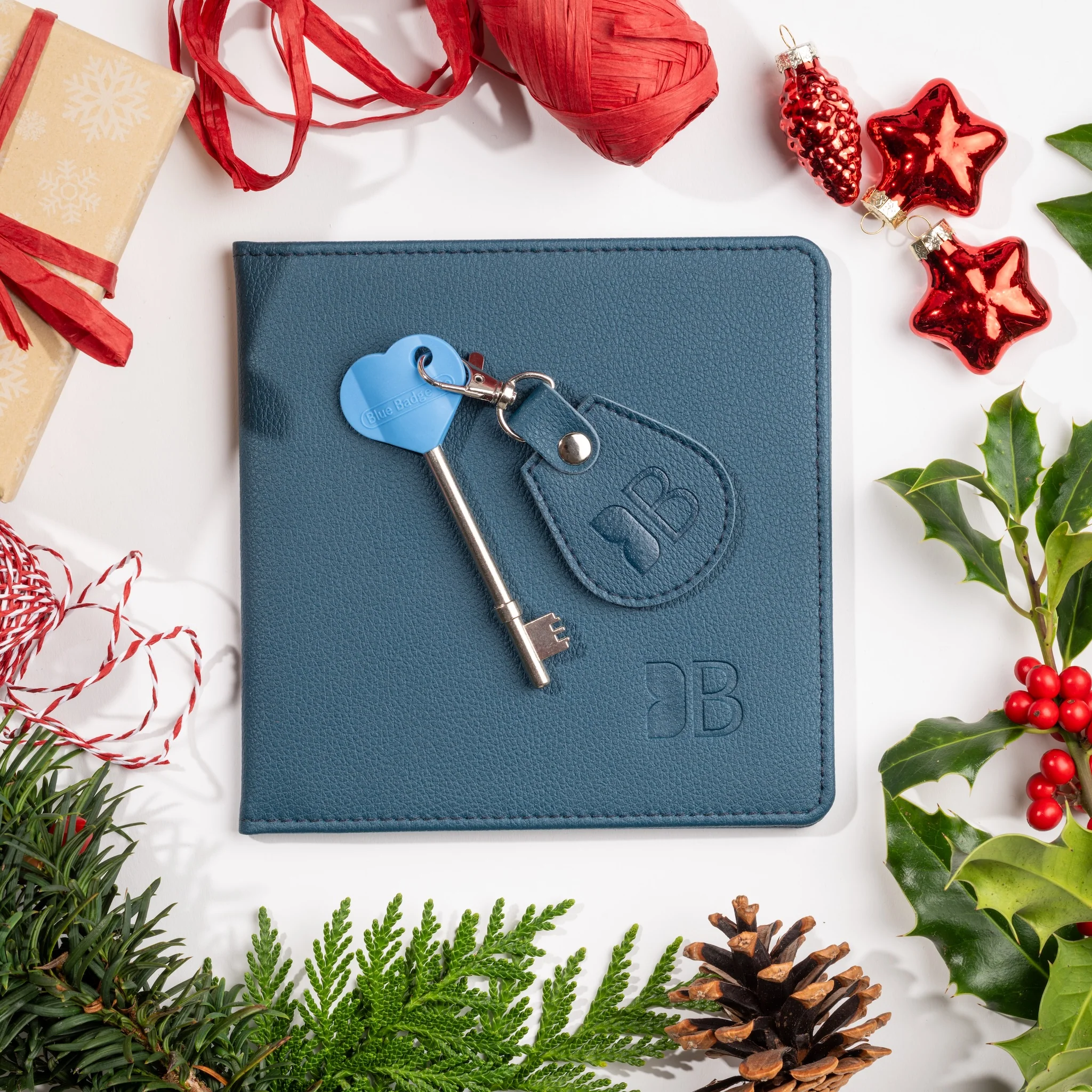 Eco-Friendly Blue Badge Permit Wallet & RADAR Key Bundle - Peacock Made from Recycled Bottles - Image 9