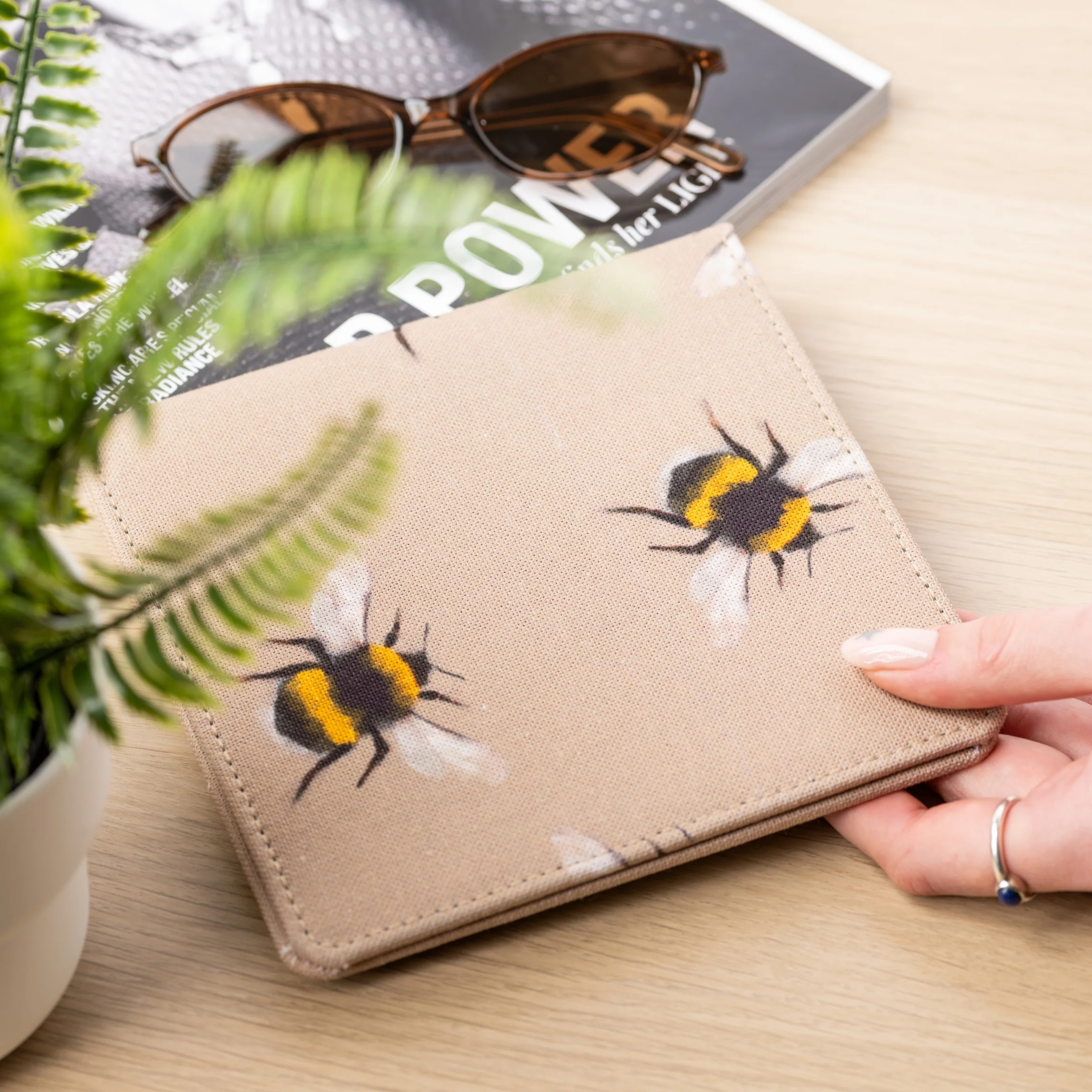 Disabled Blue Badge Wallet in Busy Bees - Image 6
