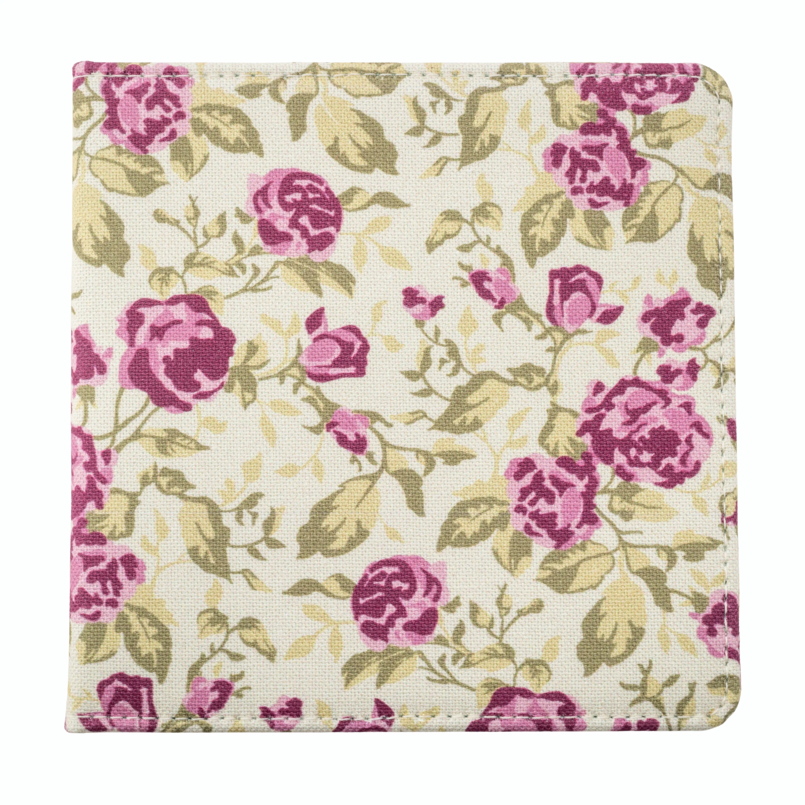 Blue Badge Wallet - Disabled Parking Permit Holder Mulberry Rose  - UK Made - Image 6