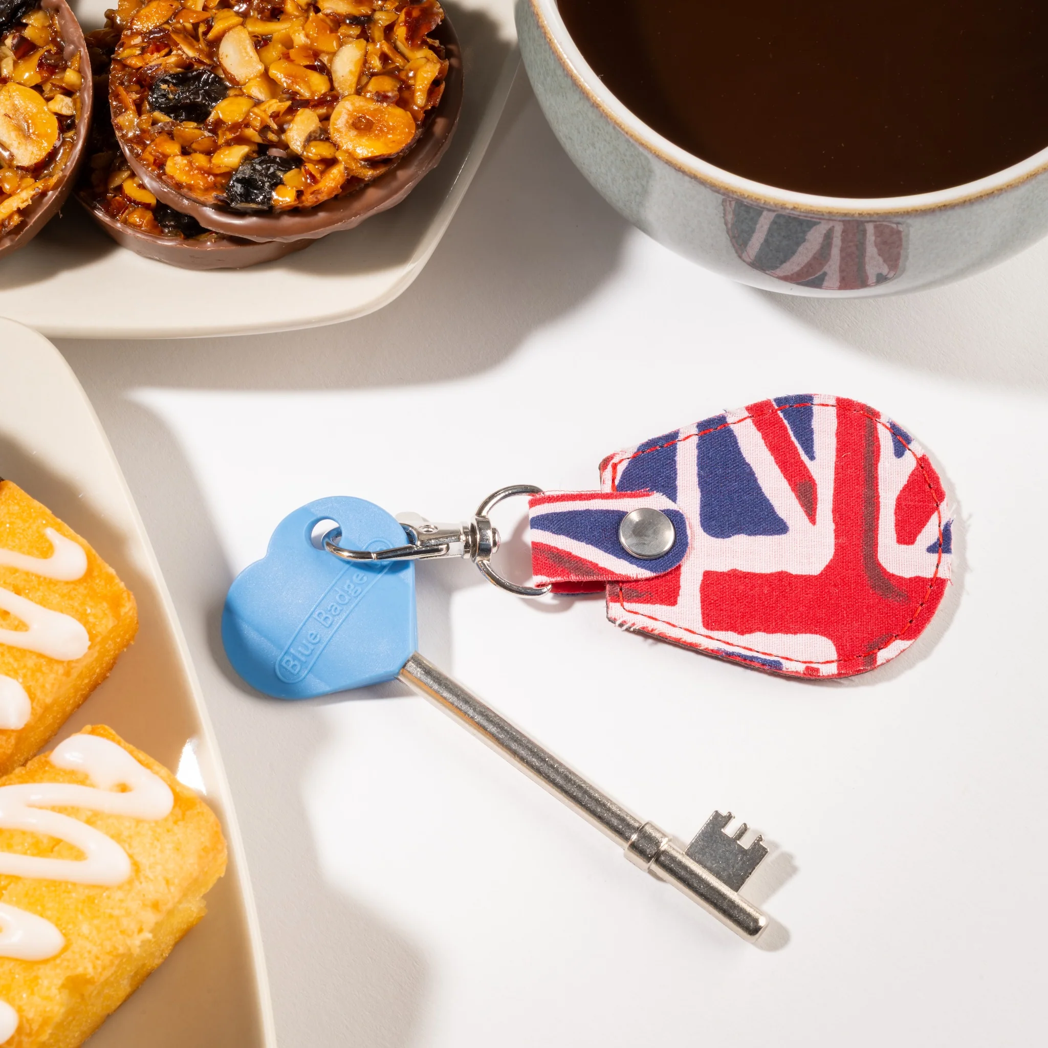 Genuine RADAR Disabled Toilet Key and Fabric Keyring in Union Jack - UK Made - Image 6