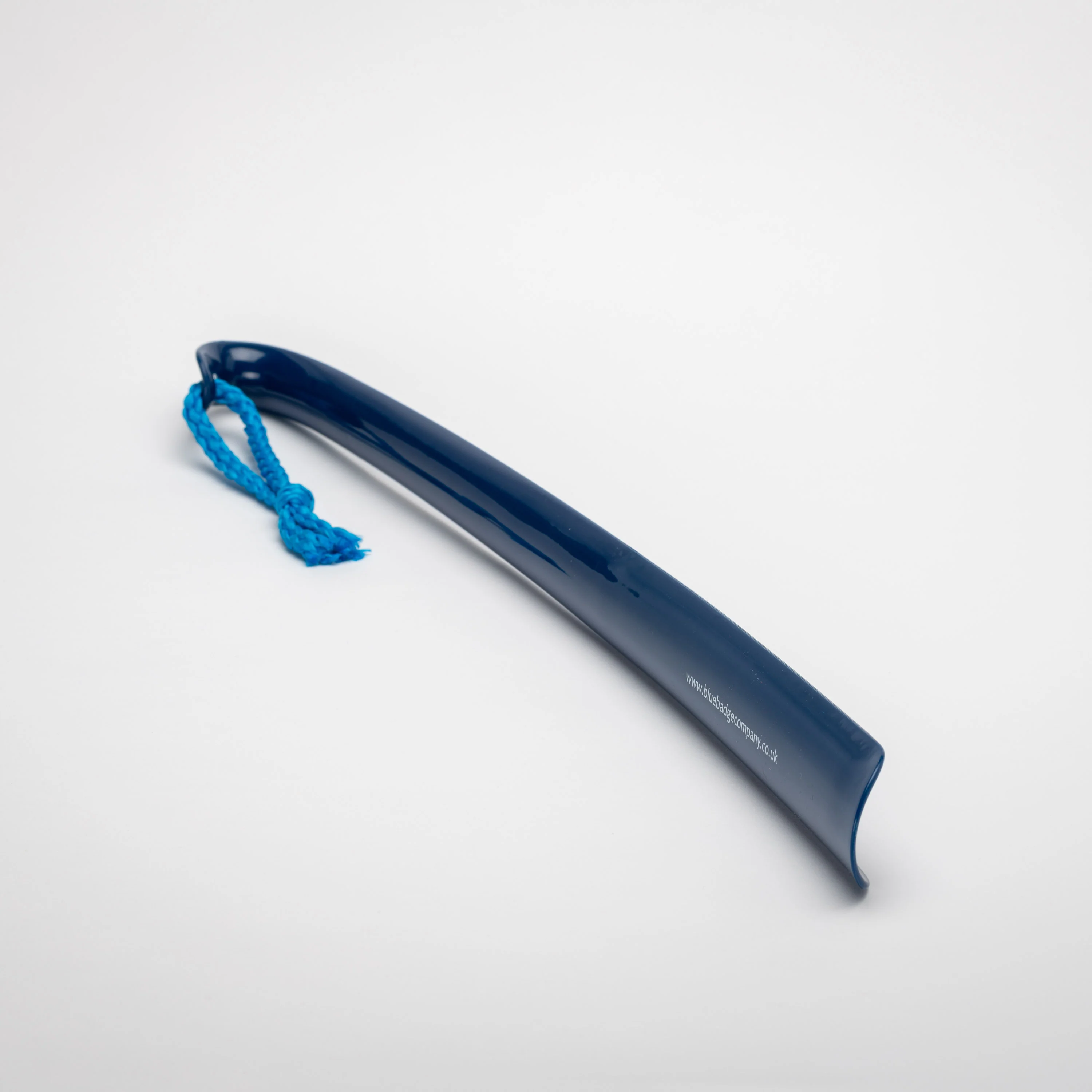 Long Handled 43cm Shoe Horn in Navy - Image 4