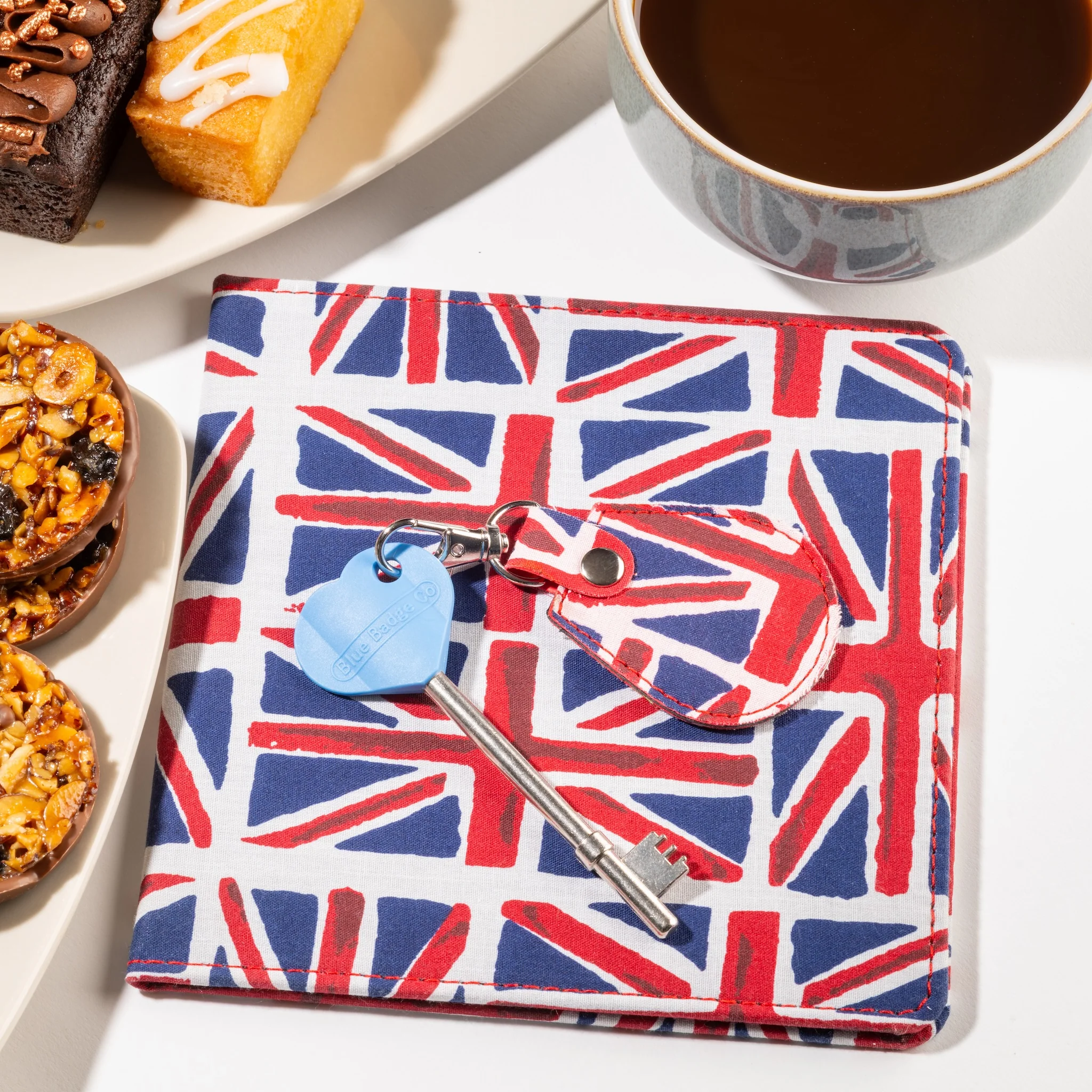 Disabled Blue Badge Wallet, Keyring and RADAR Key in Union Jack - UK Made - Image 9
