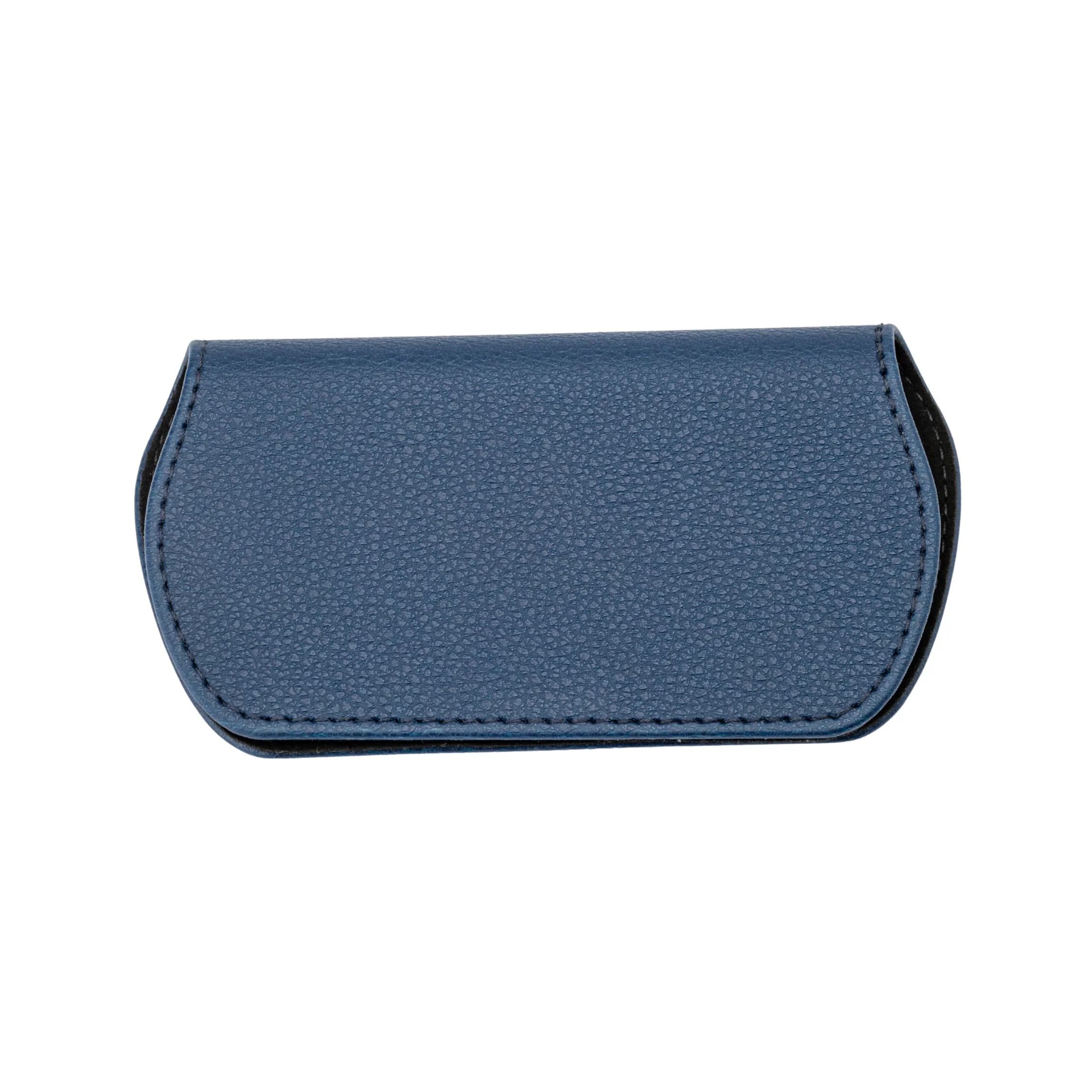 Slim Magnetic Close Glasses Cases Made from Recycled Bottles in Navy - Image 9