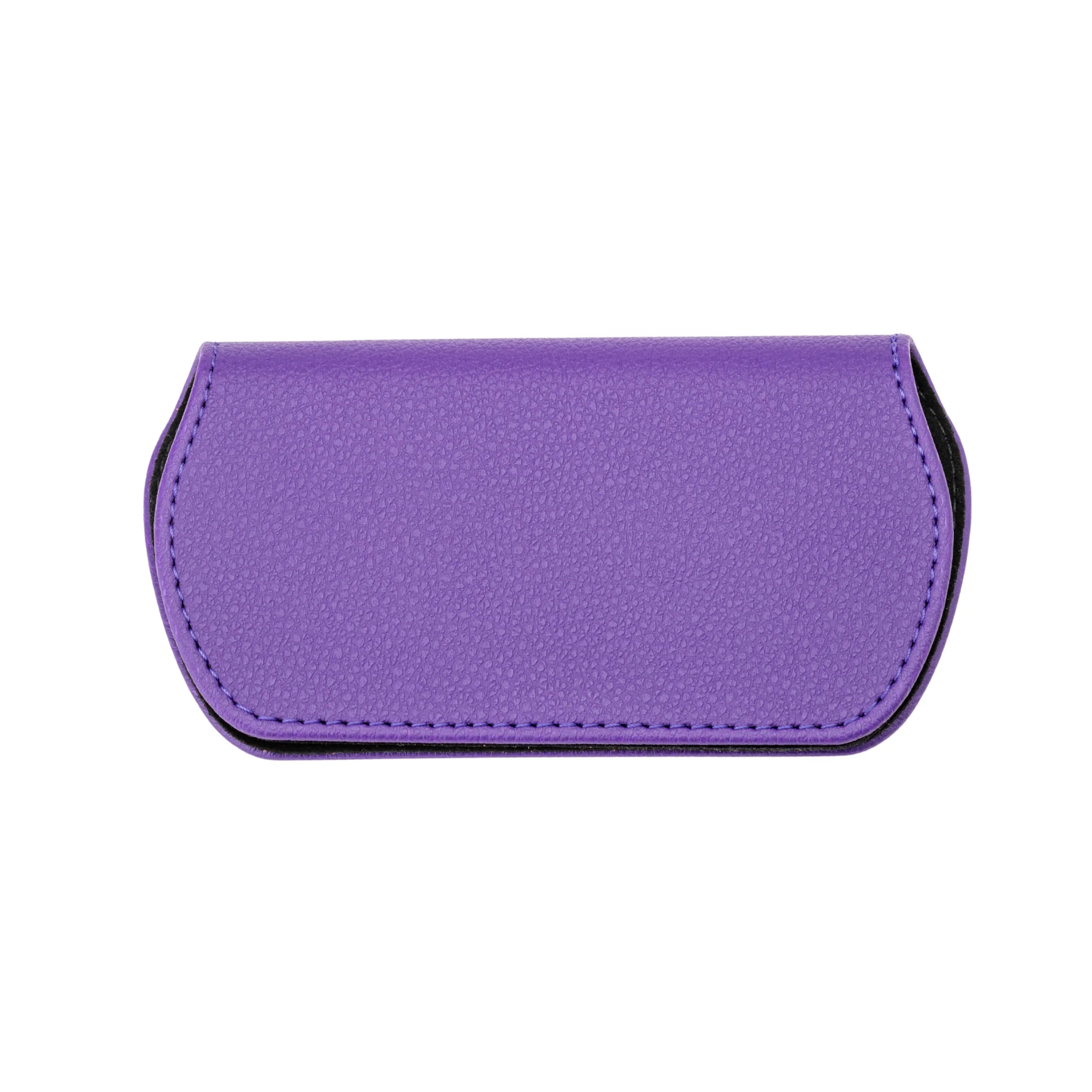 Slim Magnetic Close Glasses Cases Made from Recycled Bottles in Purple - Image 10