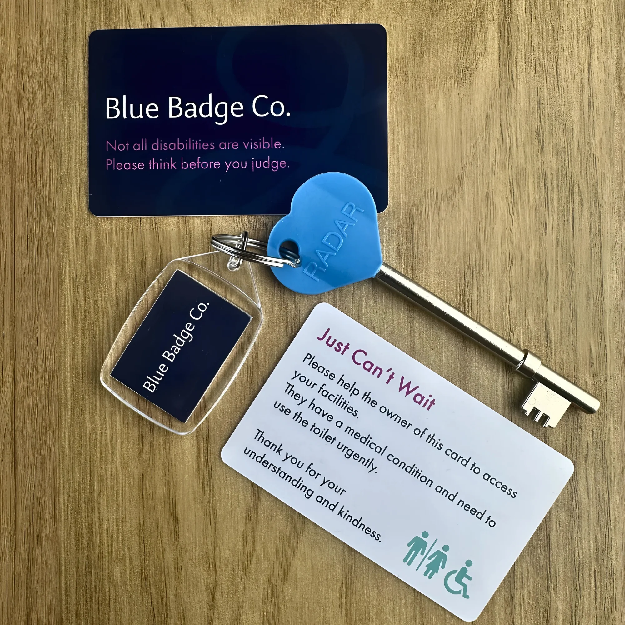 RADAR Key Triple Pack Disabled Toilet Access - Blue Badge Co - Image 4